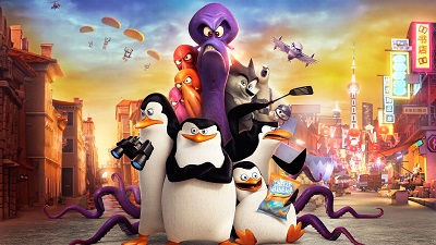 פיגווינים  penguins of madagascar אנימציה